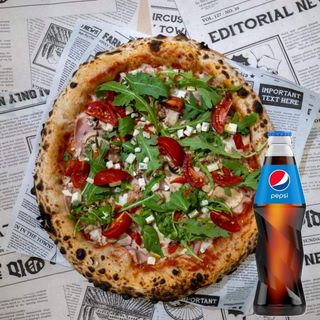 Pizza Via Napoli mare Ø30cm + Pepsi 330ml