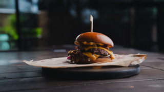 The Jaxx Double Smashed Burger