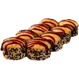 Запечений рол з вугром та омлетом