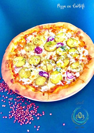 PIZZA RUSTICA CU CARTOFI