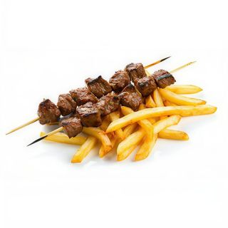 Pinchos Morunos con Patatas