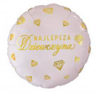 Balon foliowy Najlepsza Dziewczyna 