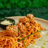 Penne Aux Boulettes De Viande Hachée