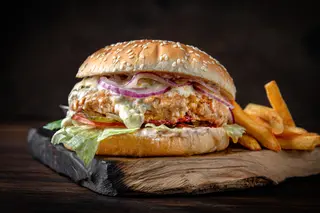 Blue Cheese Burger