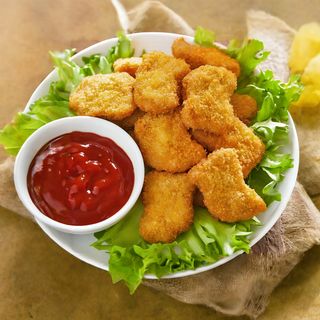 Menú 8(plato nuggets de pollo)