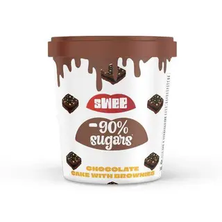 Gelado Swee 500Ml Chocolate C/ Brownie