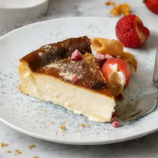 Tarta queso casera