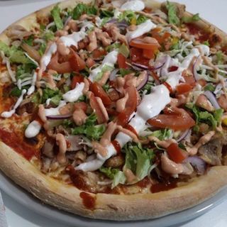 kebab pizza completo 