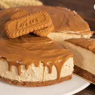 Tarta de queso y lotus