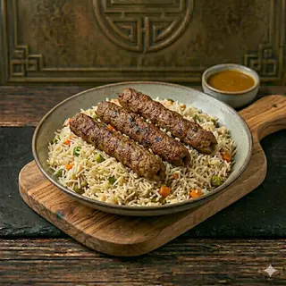 Seekh kebab riso