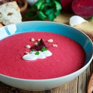 Salmorejo de remolacha