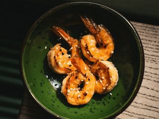 Смажені креветки (50g)