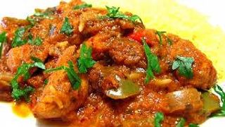 Chicken Jalfrezi With Rice