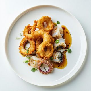 Cartoccio Calamari e Totani