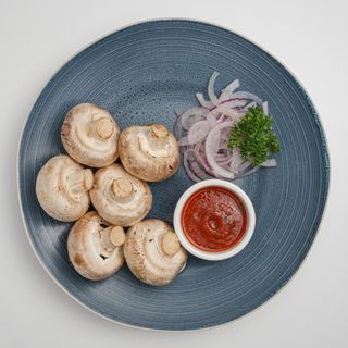 Шашлык из шампиньонов