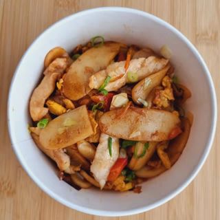 Gnocchi di riso con pollo