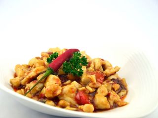 Pollo in salsa chili