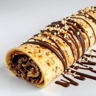 Piadina sottile farcita con Bueno