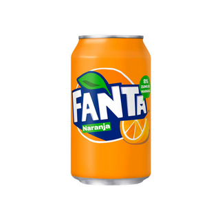 Fanta Naranja lata 330ml.