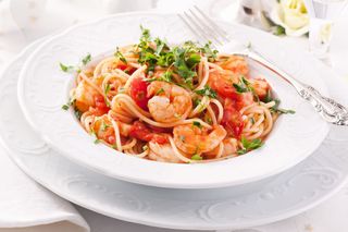 Paste cu fructe de mare