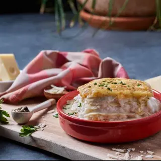 Lasaña 4 Quesos