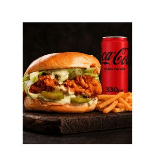 Combo The Pepper Lime Franklin Burger