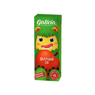 Сік Galicia Ябл неосв пастер 0,2л