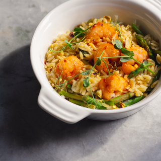 კრევეტი ორზოთი