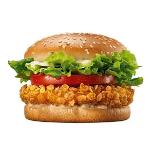 Hamburguesa De Pollo Rebozada