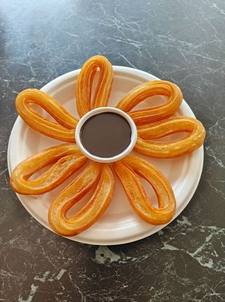 Churrosy z czekoladą