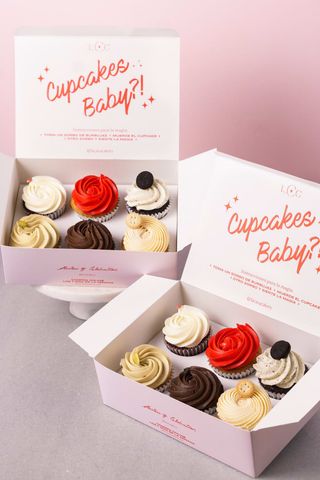 Dos Cajas de Mas Vendidos "Best Sellers" Cupcakes