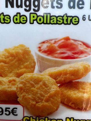 Tapa De Nuggets De Pollo (6 Uds.)