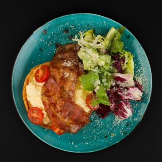 Скрембл з беконом