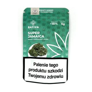 CBD Kwiaty Konopi ” SUPER JAMAICA” 5 g