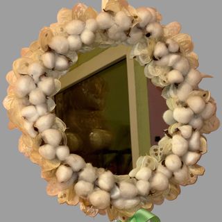 Lustro ręcznie dekorowane 