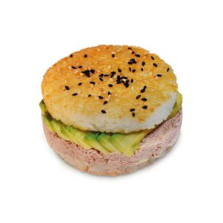 Rice-burger con tonno cotto