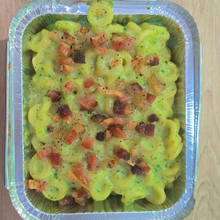 Pasta Anillos de Pesto de Albahaca fresco,CARRIL DE CERDO