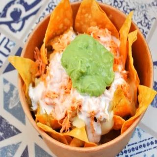 Chilaquiles Clásicos Verdes (Vegetariano)