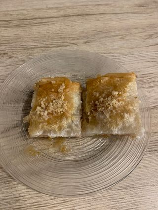Baklava con noci