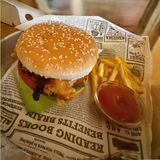 Buffali chicken burger