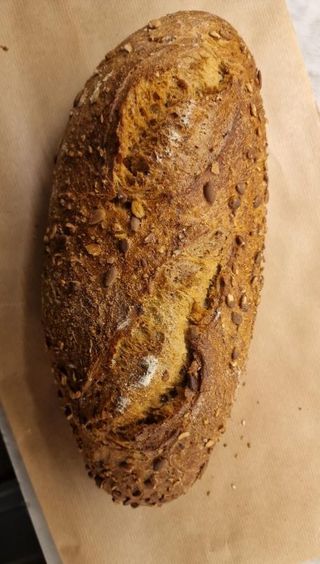 Pan Con Pipas De Calabaza 1Ud.