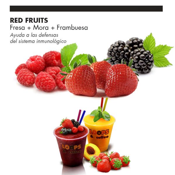 Smoothies Red Fruits