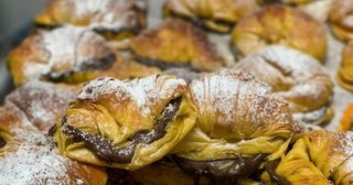 Croissant de Brioche com Nutella