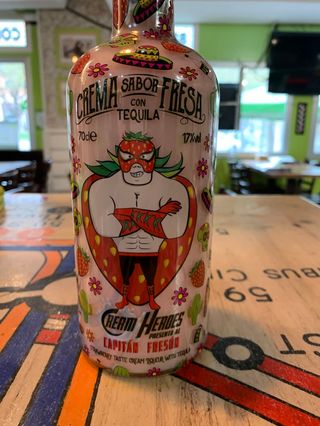  Crema de Tequila con fresa 70cl