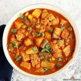 Caril de Legumes Mistos