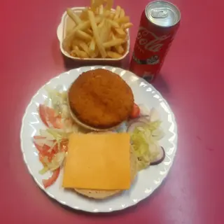 Menu Chicken Dirty Cheeseburger