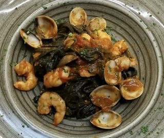 Tagliolini nero di sepia