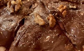 Piadina con Nutella e noci