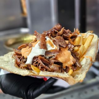 Bułka kebab wołowo-baranie