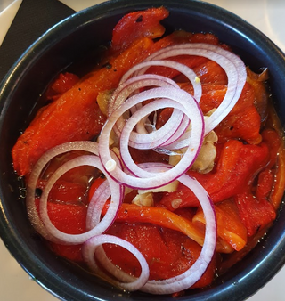 Pimiento Rojo Asado Al Carbón